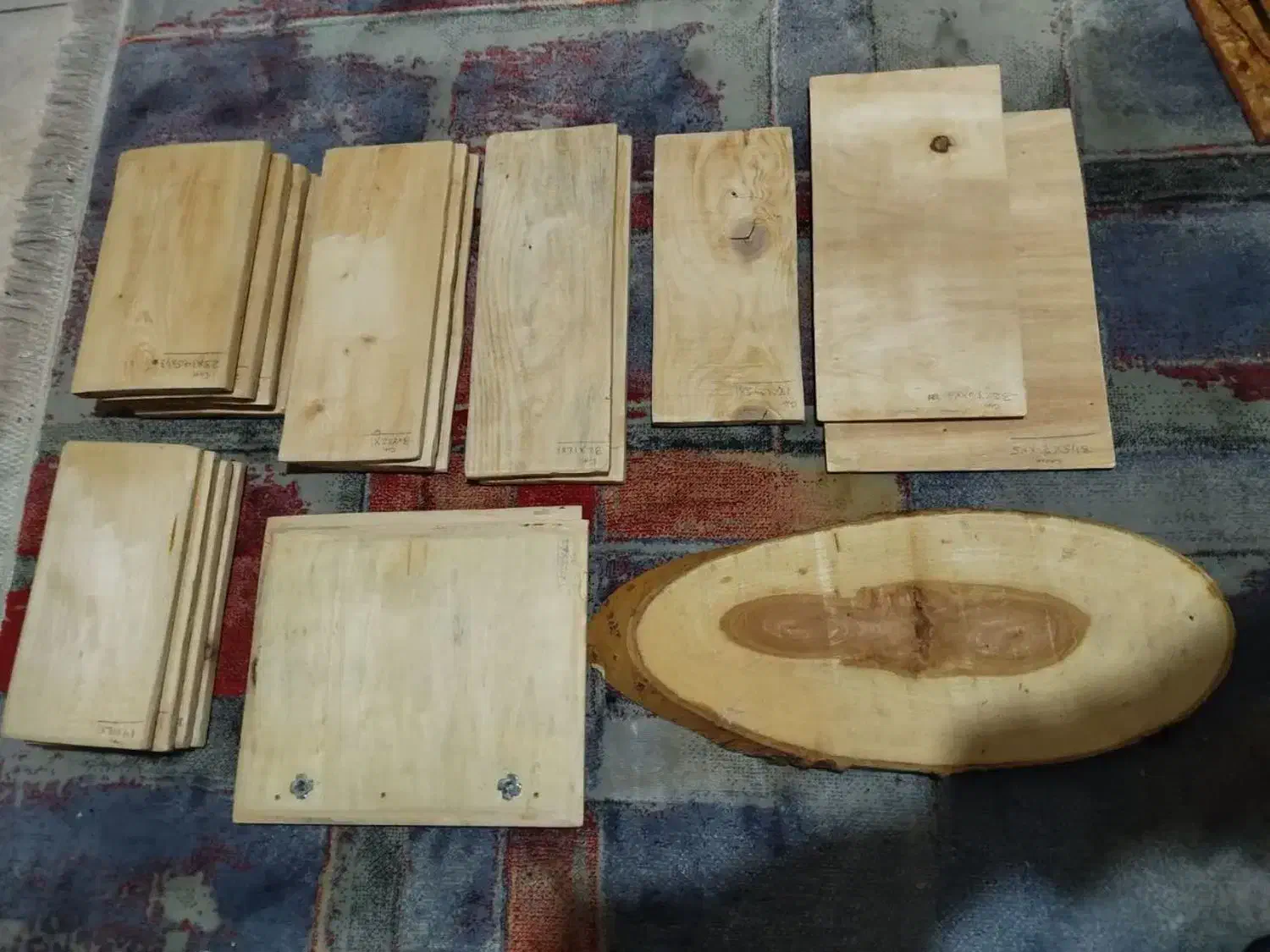 حراج انواع تخته راش سمباده خورده نو وخارجی|تابلو، نقاشی، عکس|شاهین‌شهر, عطار|دیوار