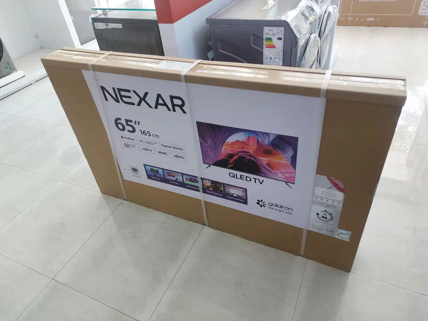 تلویزیون ۶۵ اینچ qled نکسار|تلویزیون و پروژکتور|ارومیه, |دیوار