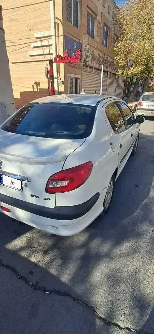 فروش ۲۰۶اتوماتیک|خودرو سواری و وانت|آباده, |دیوار