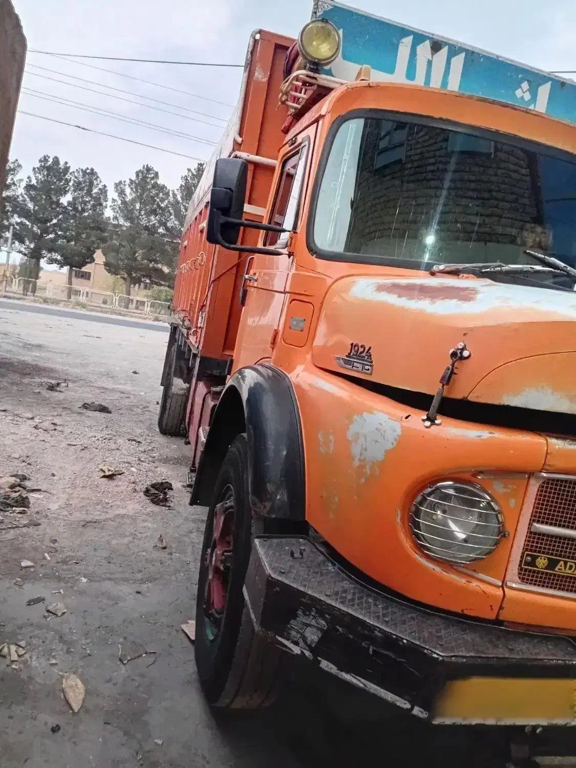 بنز تک باری مدل ۱۳۷۷|خودرو سنگین|قزوین, |دیوار