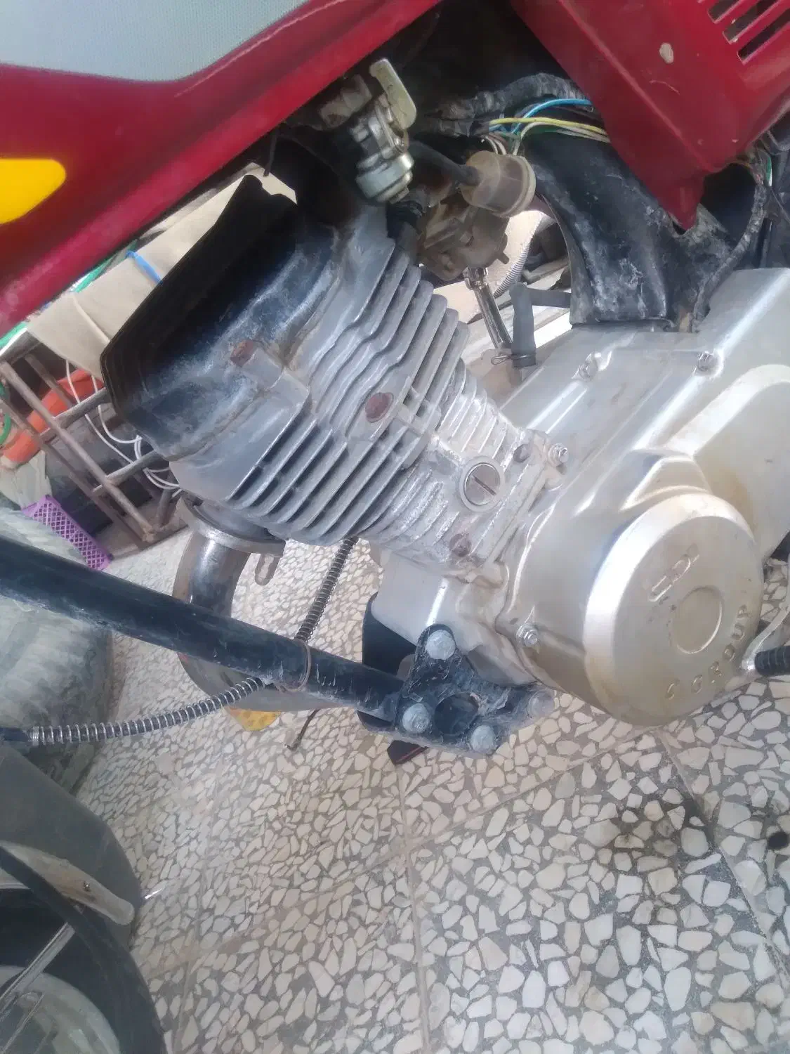 موتور مزایده مدل ۹۰|موتورسیکلت|کاکی, |دیوار