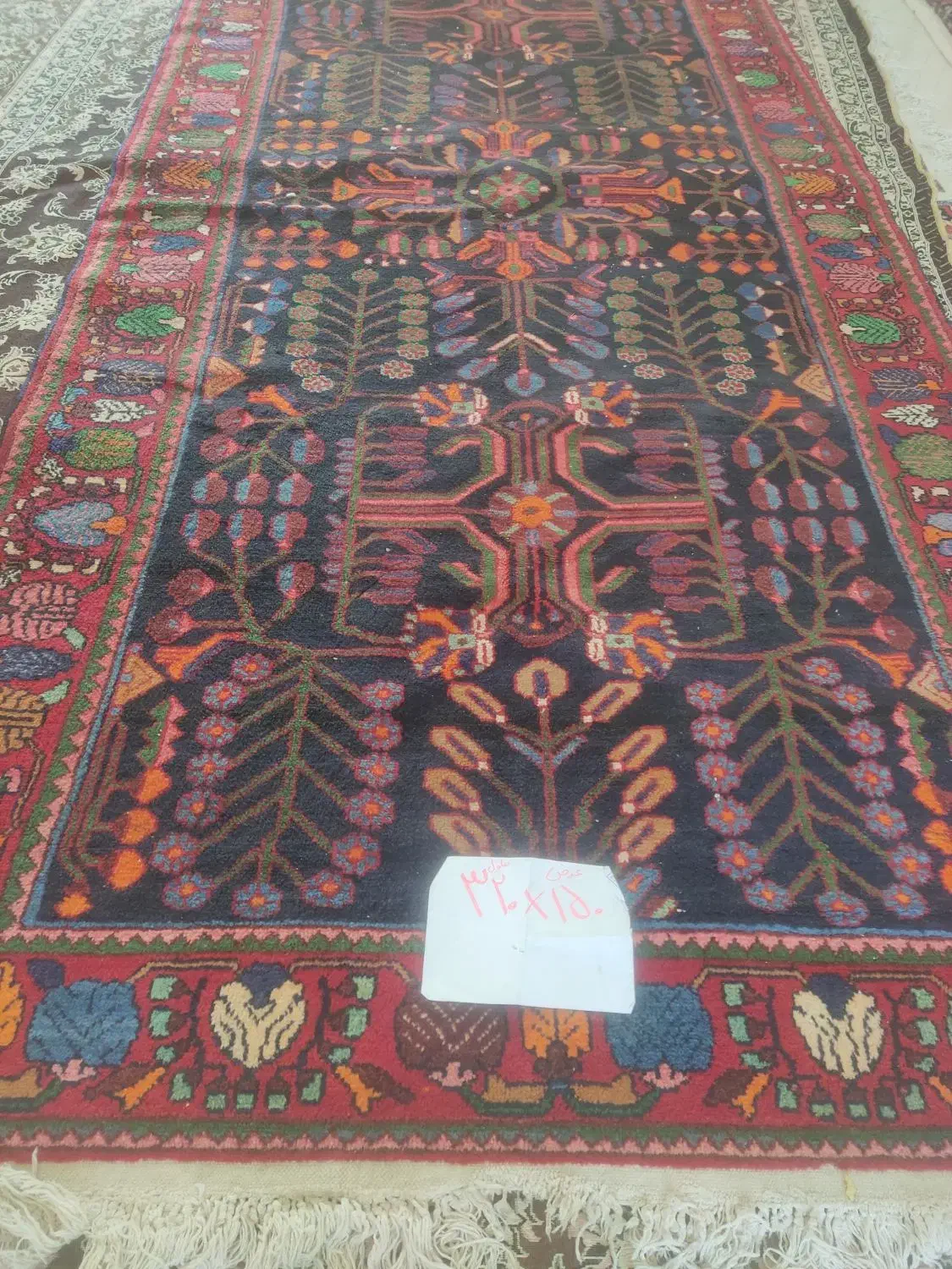 فرش دستبافت|فرش|تهران, باغ خزانه|دیوار