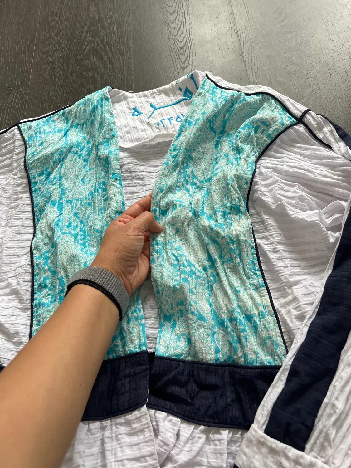 مانتو تکه دوزی شده برند آفره|لباس|بابلسر, |دیوار