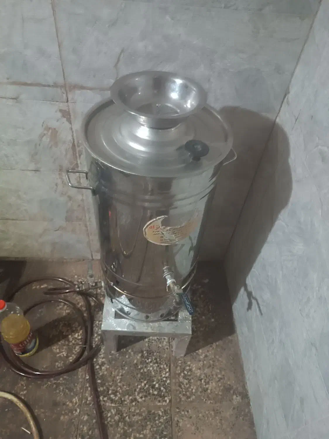 سماور گازی تمیز سالم خانگی 20لیتری|سماور، چای‌ساز، قهوه‌ساز|شوشتر, |دیوار