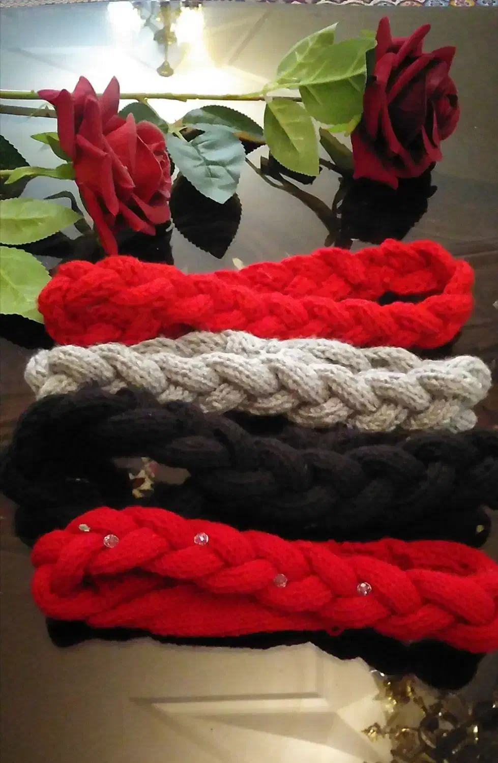 هدبند های ماه بافت (پاییزه وزمستانه)|زیورآلات و اکسسوری|رشت, توشیبا|دیوار