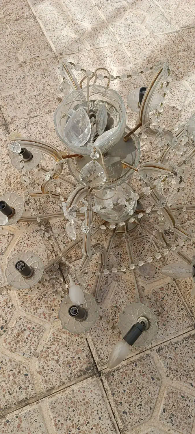 لوستر|لوستر و چراغ آویز|تبریز, |دیوار