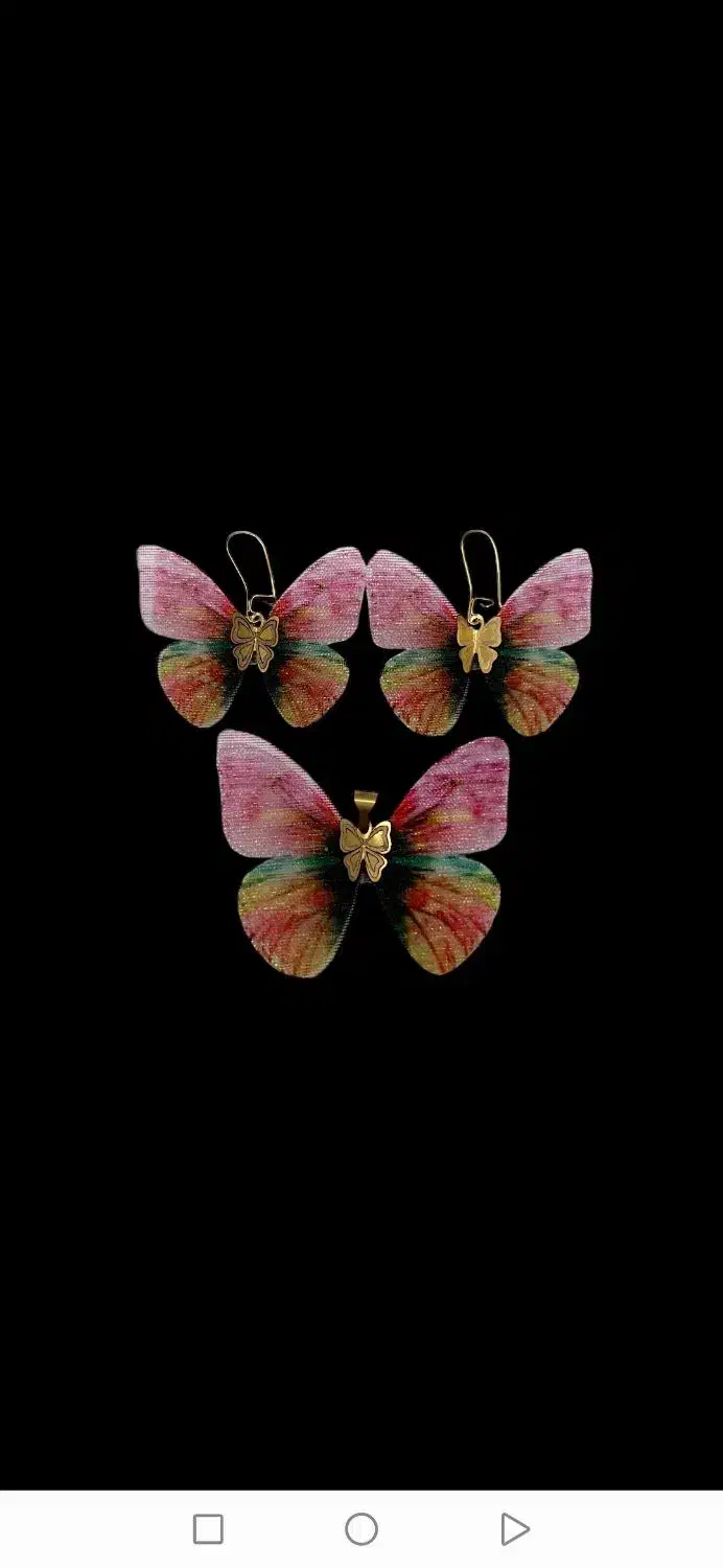 ست طلا گوشواره و گردنبند|جواهرات|آبادان, |دیوار