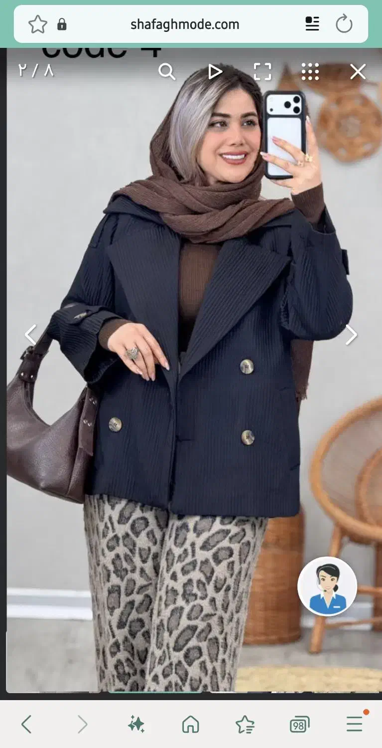 کت بارونی خوشگل و نو که هنوز یک بار هم نپوشیدم|لباس|کاشان, فاز ۲ ناجی آباد|دیوار