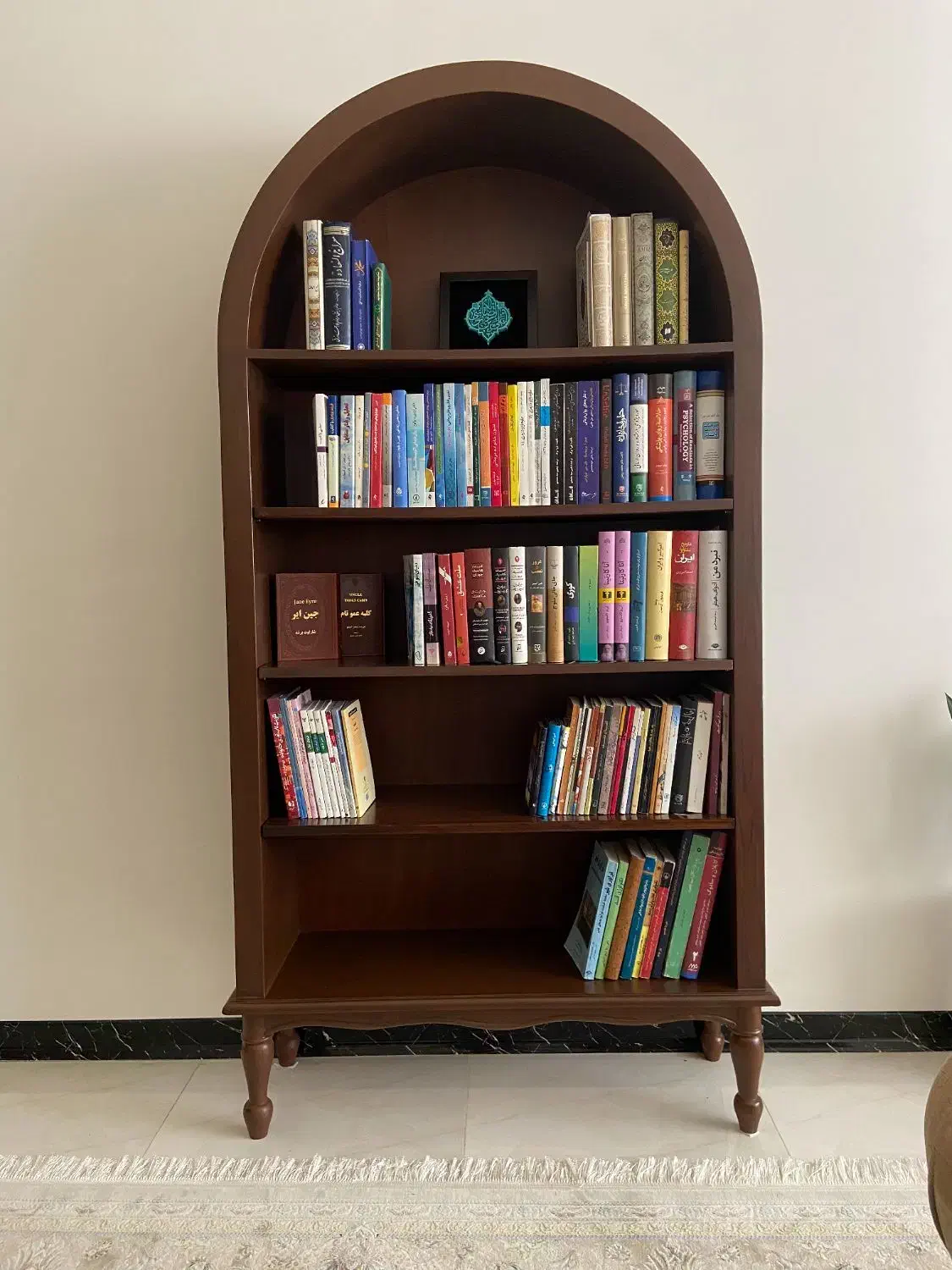 کتابخانه چوبی میز چوبی در هر ابعادی موجود|کتابخانه، شلف، قفسه‌های دیواری|کرج, شهرک بنفشه|دیوار