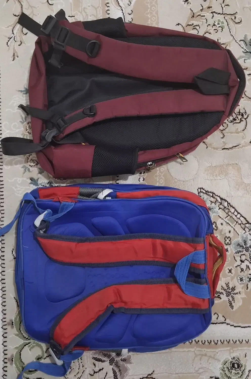 کوله پشتی مدرسه.|کیف، کفش، کمربند|سرپل ذهاب, |دیوار