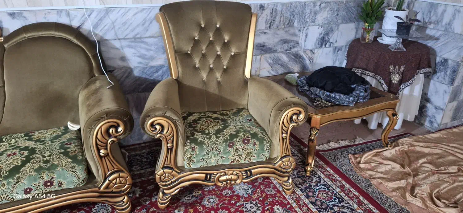 مبلمان۷نفره|مبلمان خانگی و میز عسلی|مشهد, مقدم|دیوار