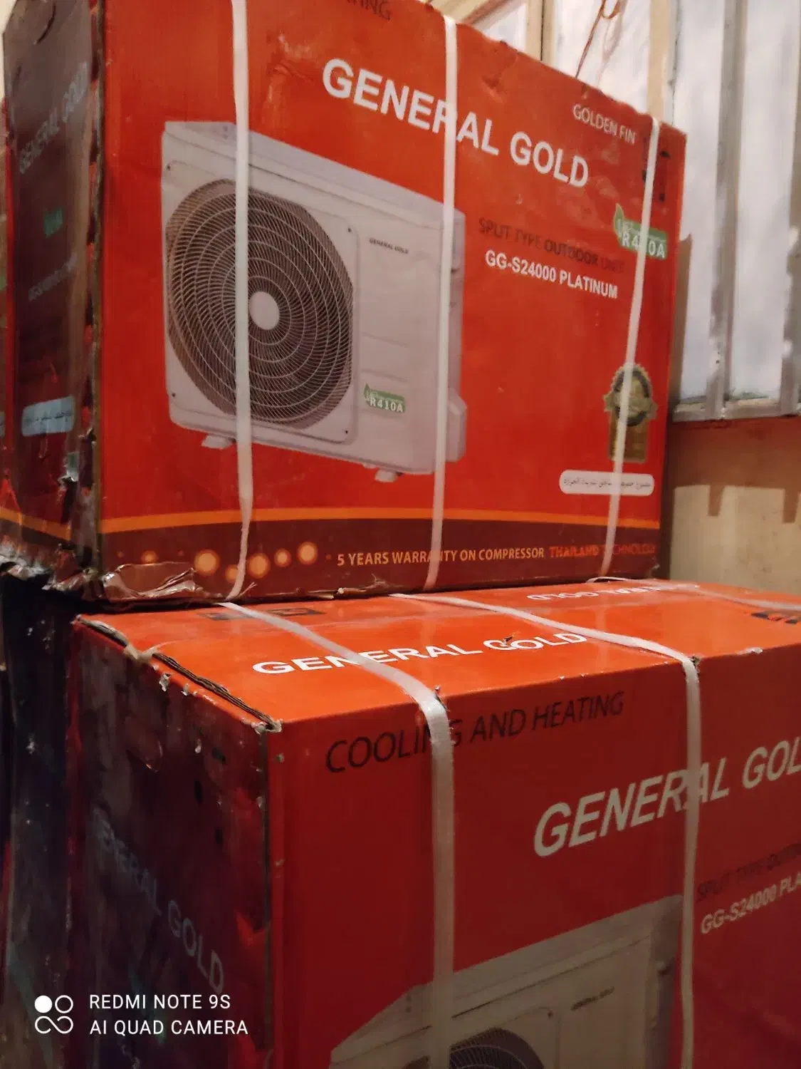 ۲۴هزار زانتی گاز ۴۱۰وزن بالا|کولر گازی و فن‌کوئل|امیرکلا, |دیوار