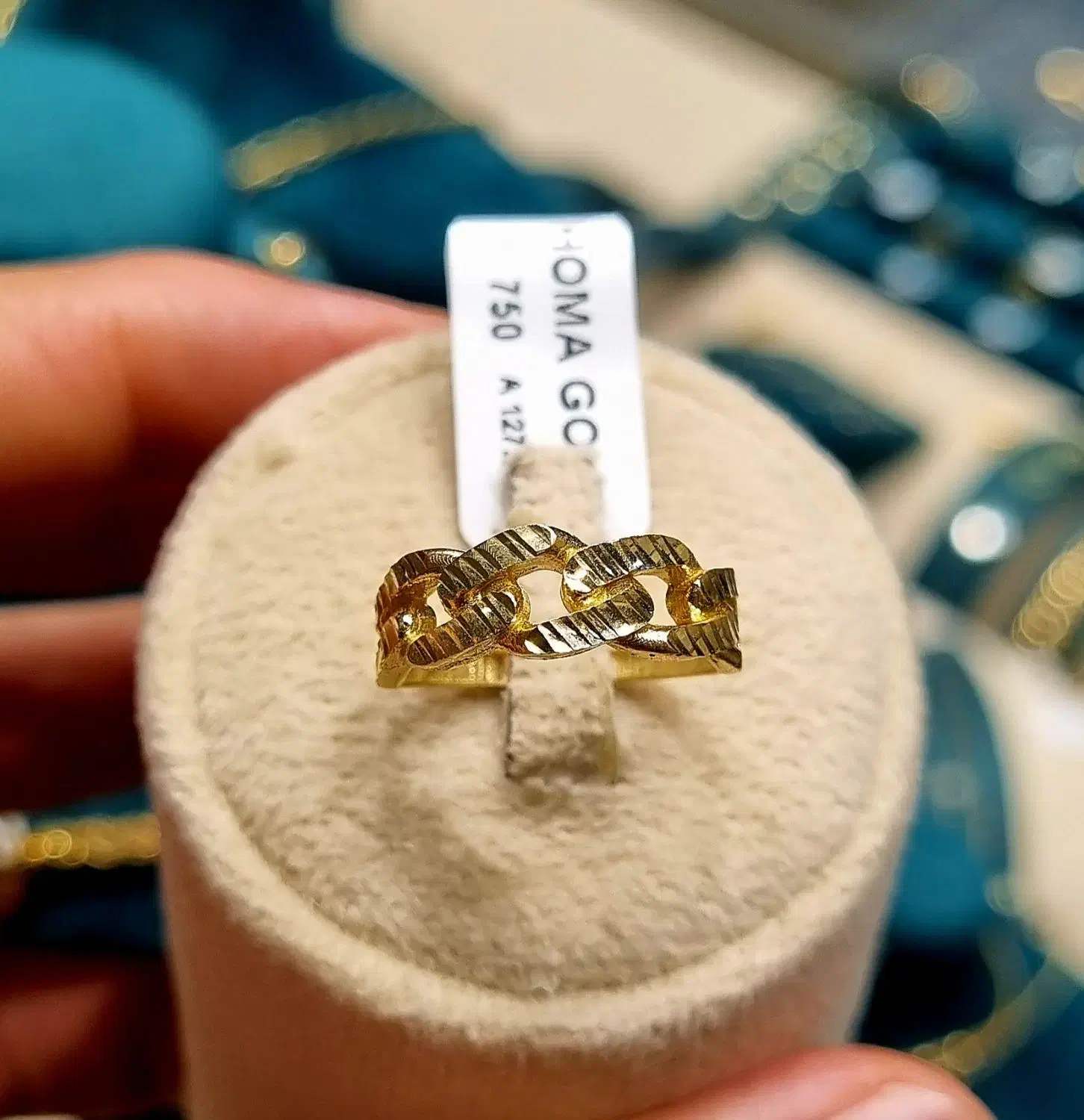 انگشتر کم اجرت هما - فقط ۱۰ درصد|جواهرات|ری, شهرری|دیوار