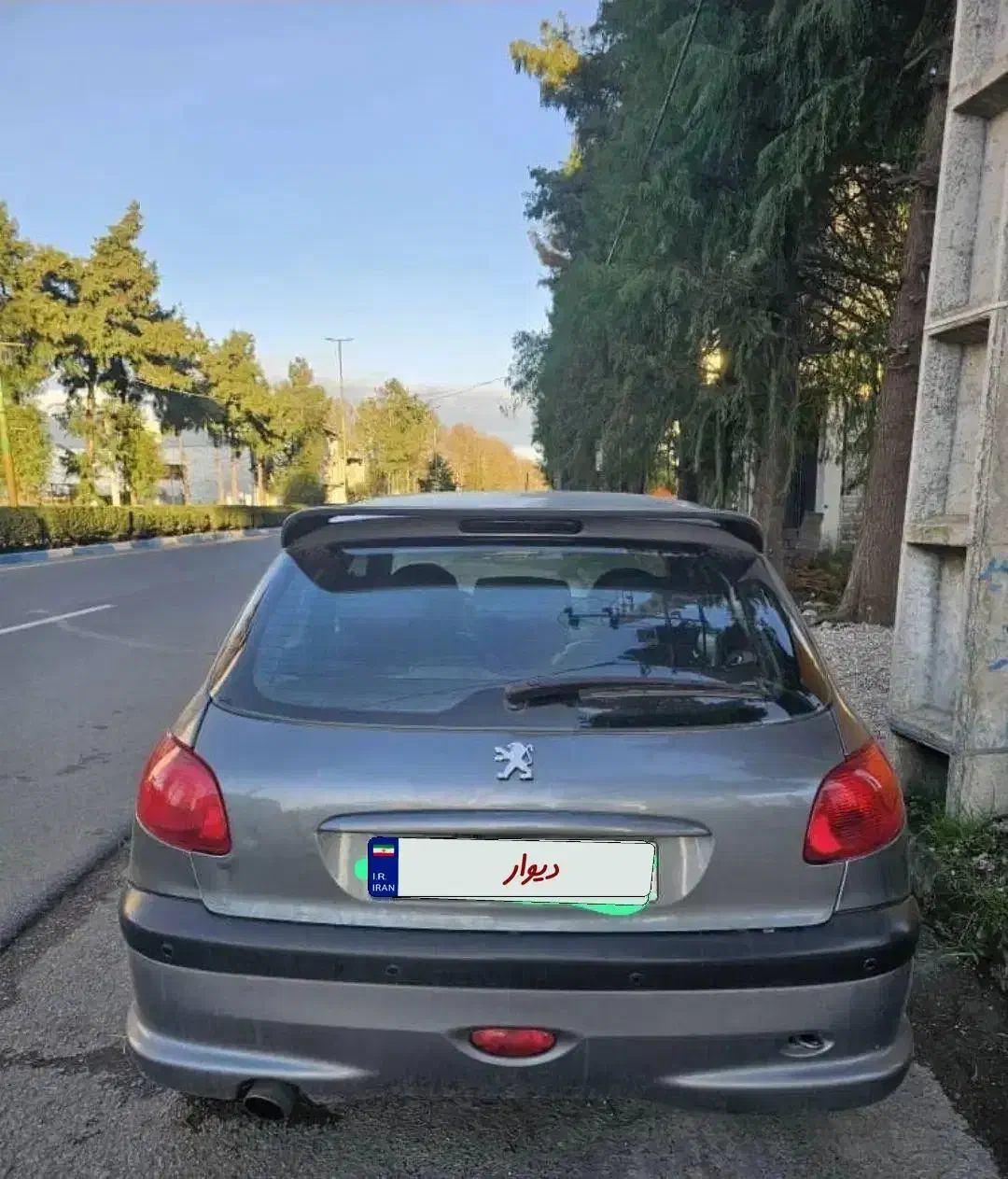 پژو 206 اتوماتیک مدل 84 کارکرد 349|خودرو سواری و وانت|رشت, گلسار|دیوار