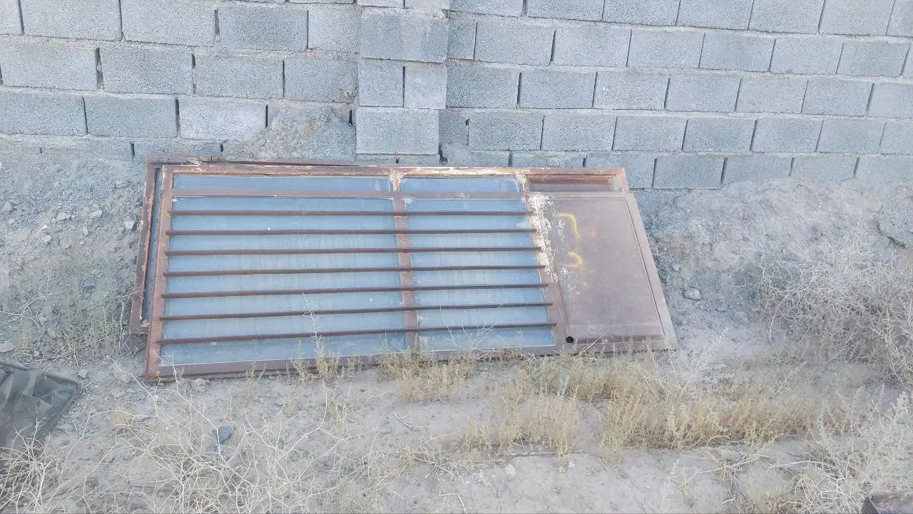 درب سه لت آهنی|مصالح و تجهیزات ساختمان|کاشمر, |دیوار