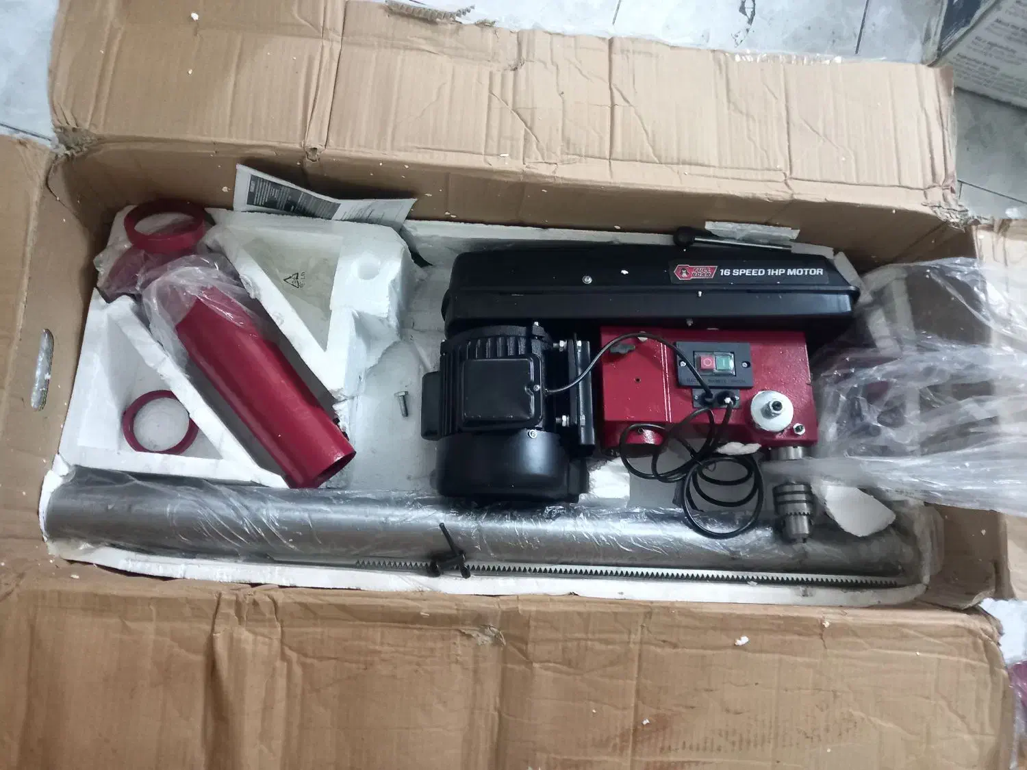 دلر یا دریل ایستاده صنعتی وارداتی از دبی|ماشین‌آلات صنعتی|قم, امامزاده ابراهیم|دیوار