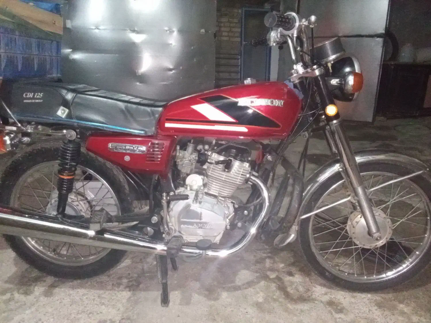 ۱۲۵استارتی مدارک کامل|موتورسیکلت|مرند, |دیوار