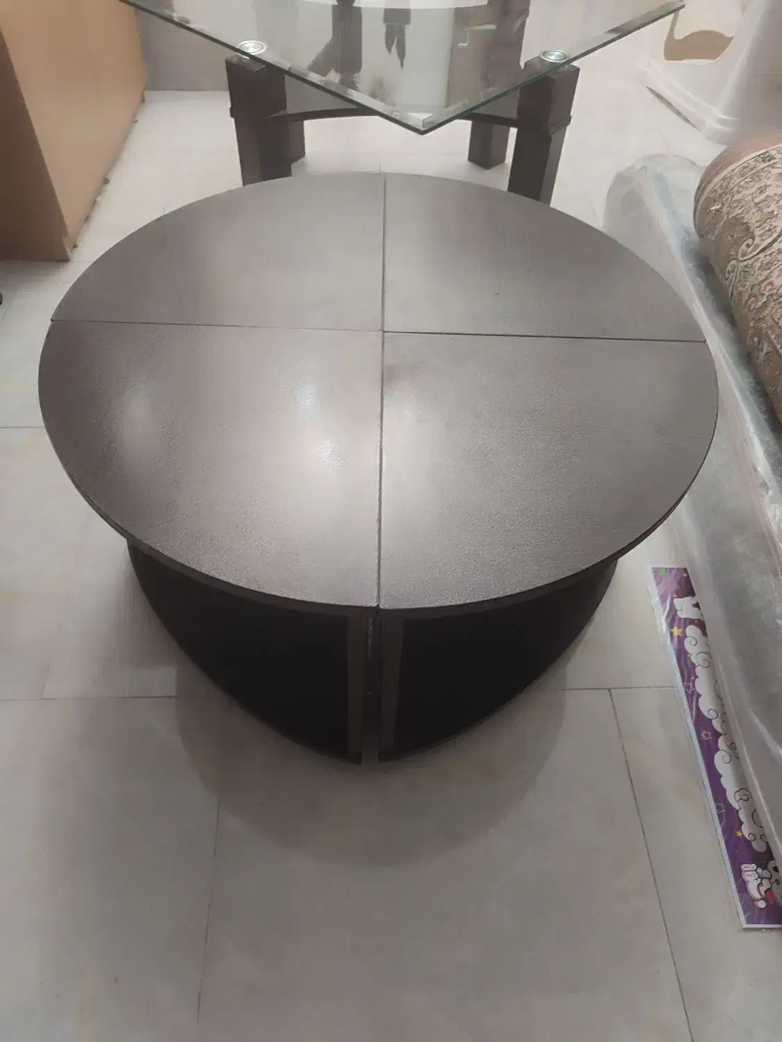 میز عسلی چرخدار|مبلمان خانگی و میز عسلی|تهران, تسلیحات|دیوار