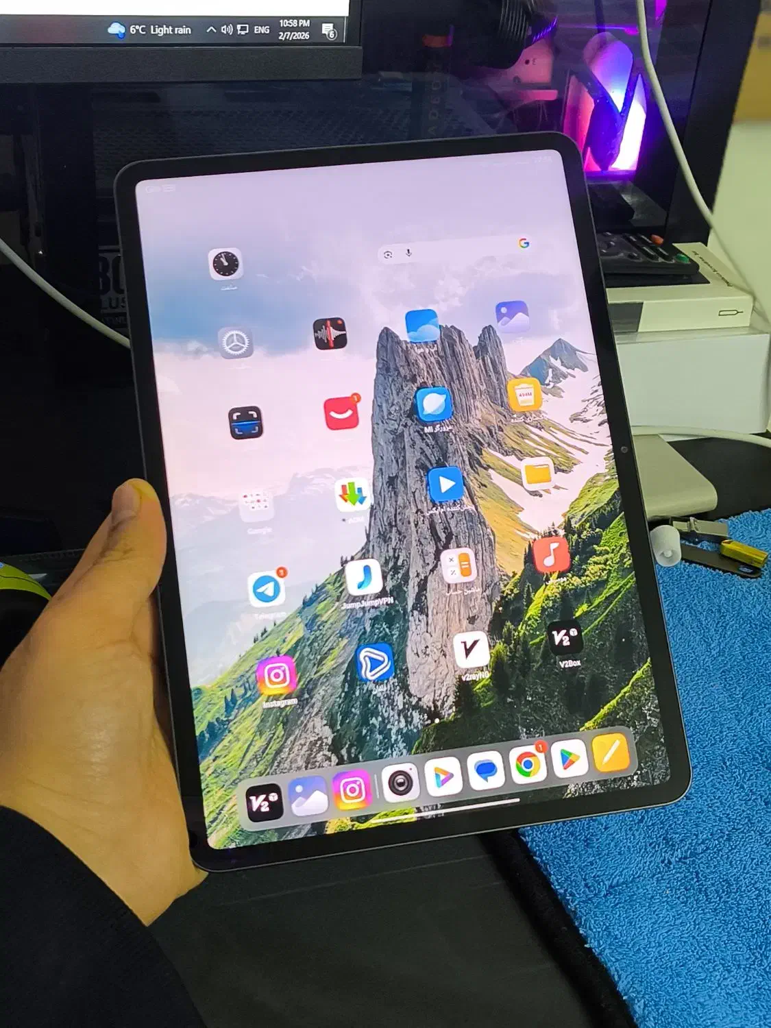 تبلت xiaomi mi pad 7 pro 512 ram12|تبلت|گنبد کاووس, |دیوار