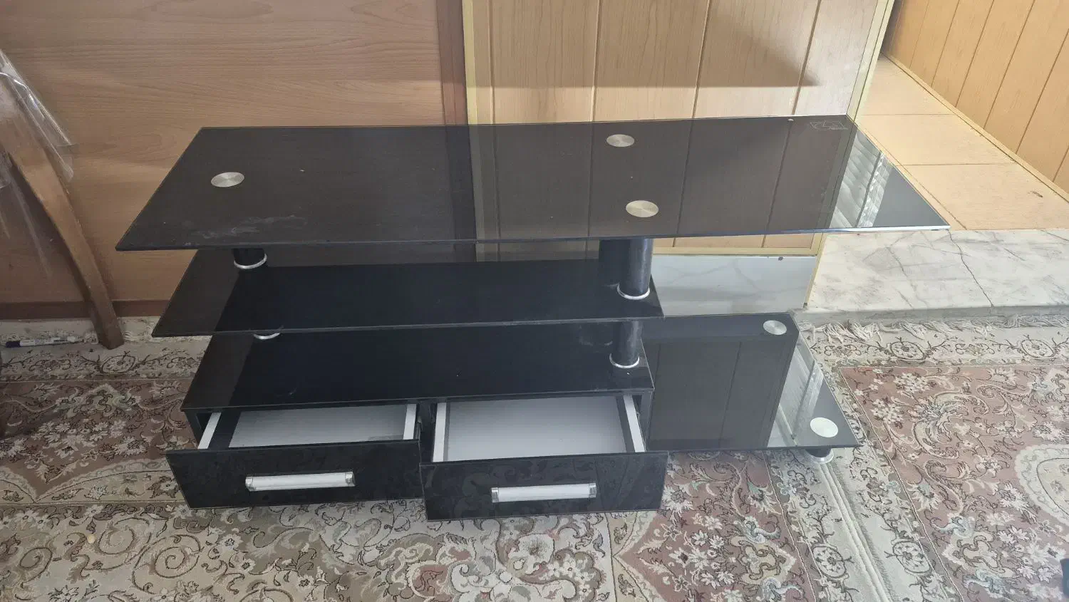 میز تلویزیون شیشه ای|میز تلویزیون|گناباد, |دیوار