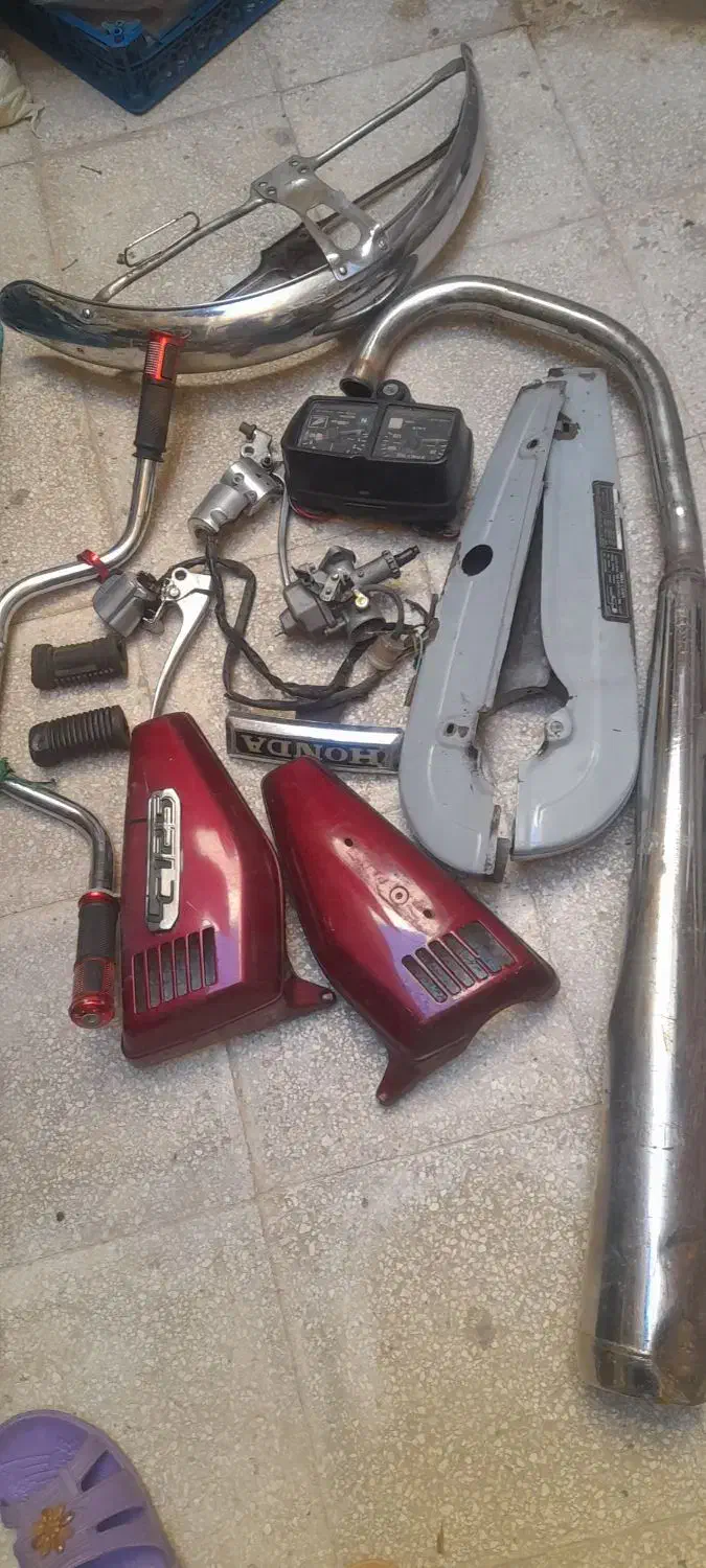 قطعات یدکی موتور سیکلت|قطعات یدکی و لوازم جانبی|قم, شهر قائم|دیوار