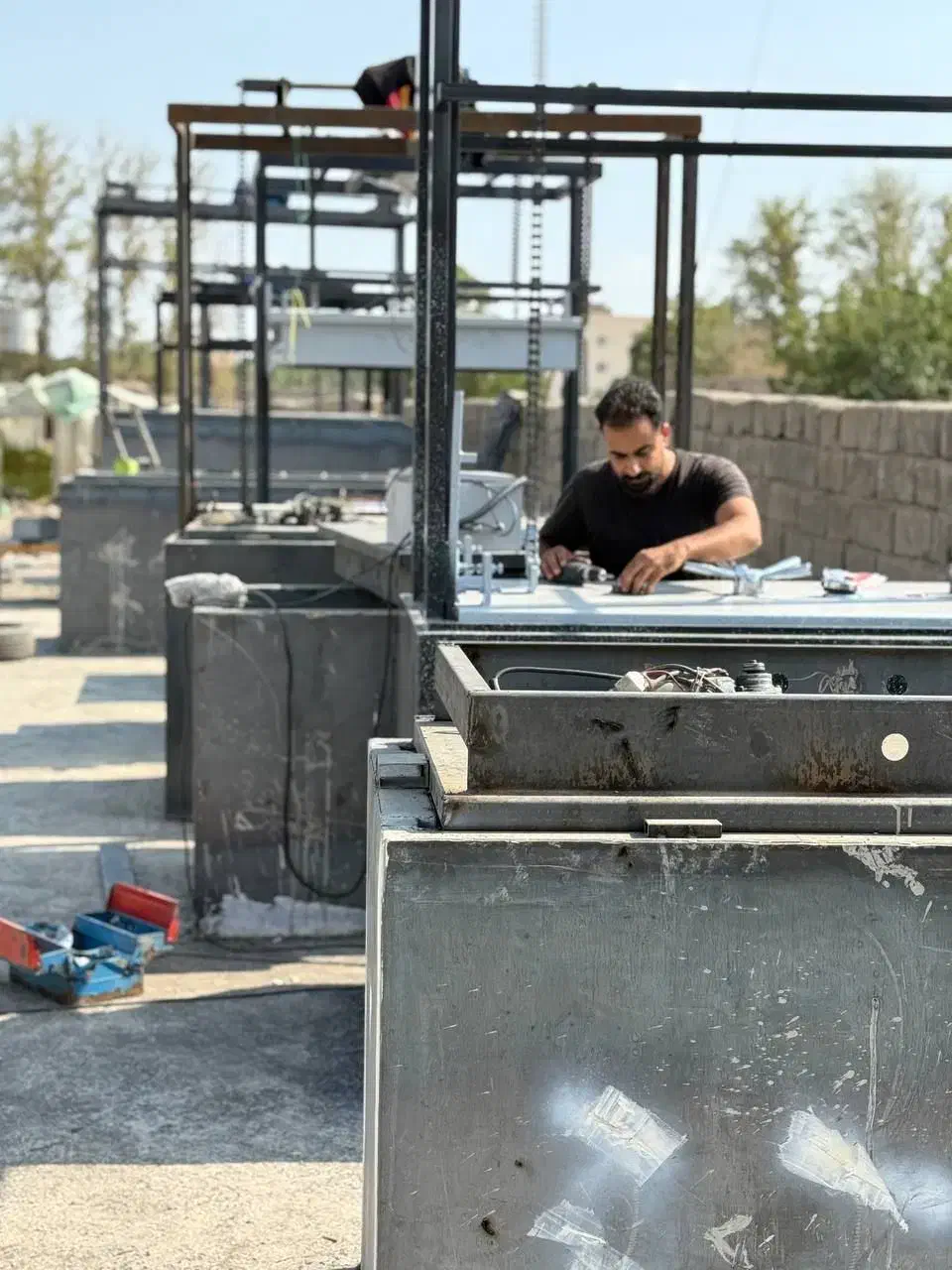 گاوصندوق آسانسوری گاو صندوق آسانسوری|ابزارآلات|بروجرد, |دیوار