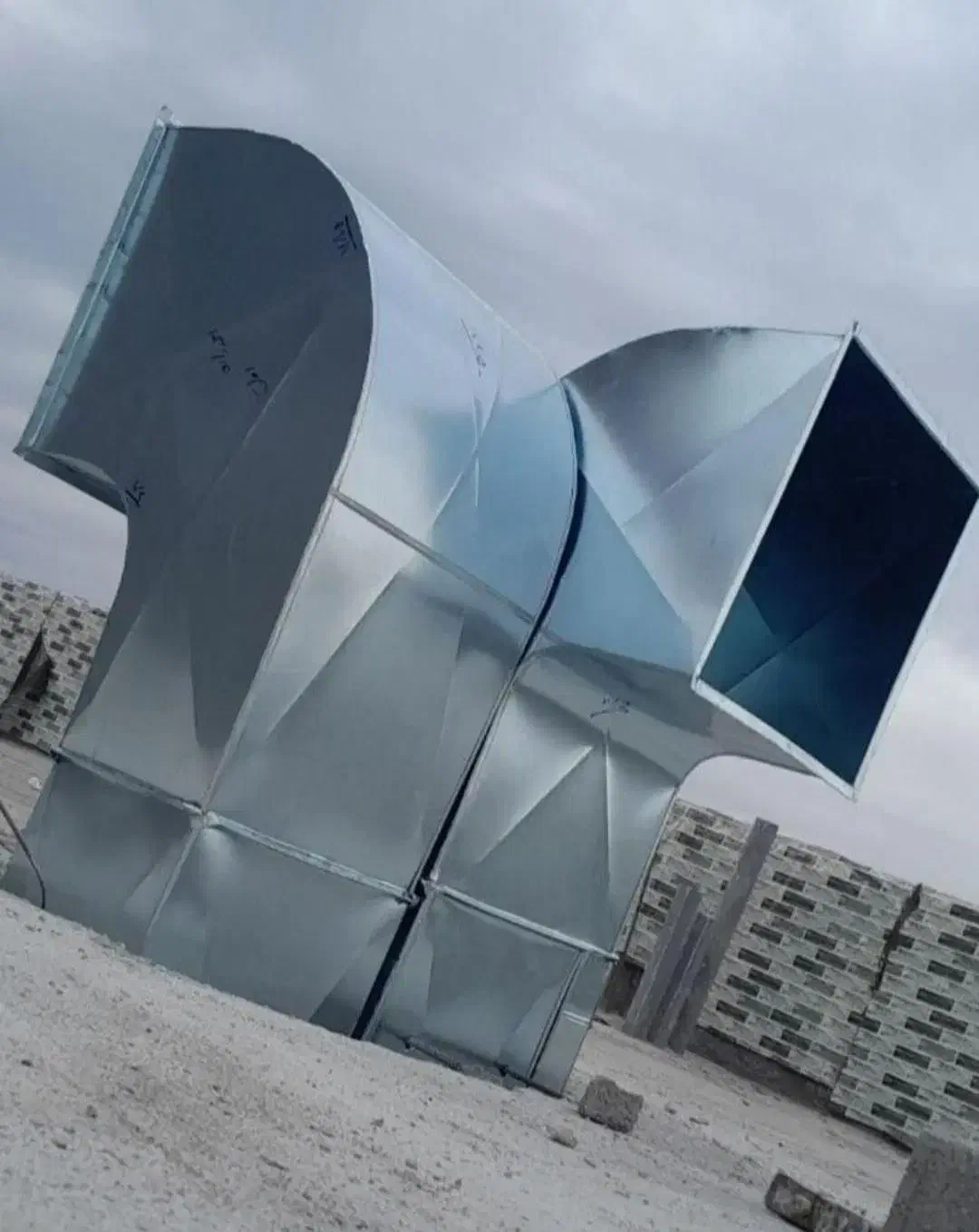 کانال سازی کولر. آبچک فلزی.|خدمات پیشه و مهارت|صدرا-فارس, فاز ۱|دیوار