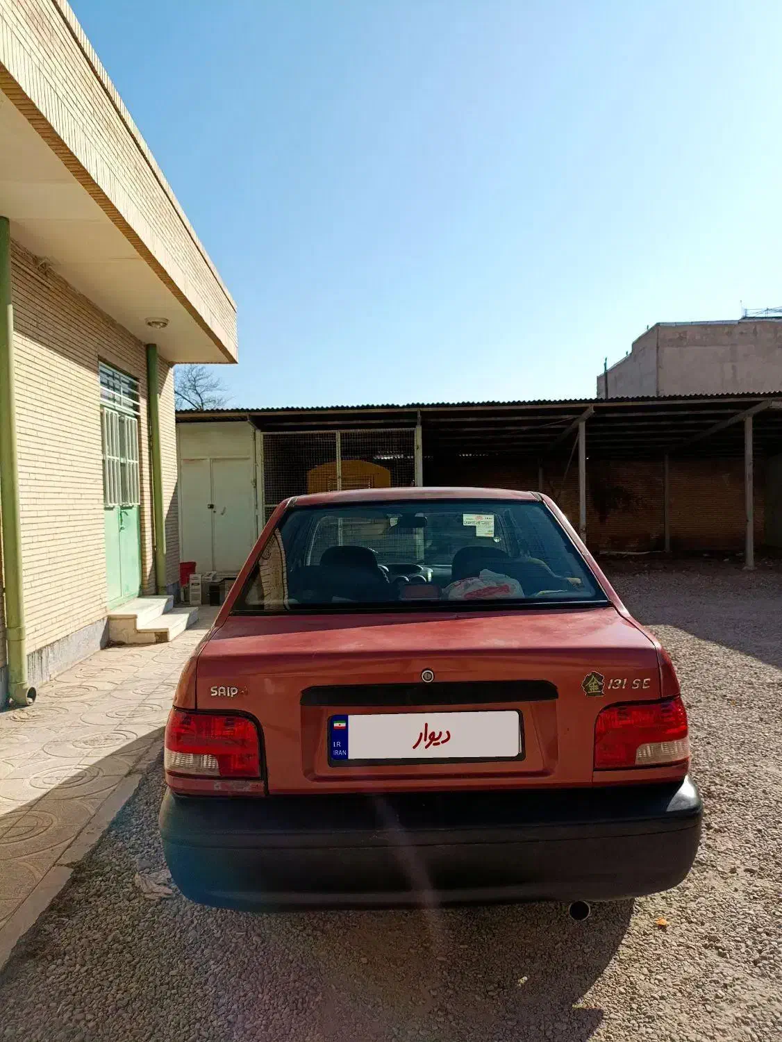 پراید۹۲ شاسی سالم|خودرو سواری و وانت|بافت, |دیوار