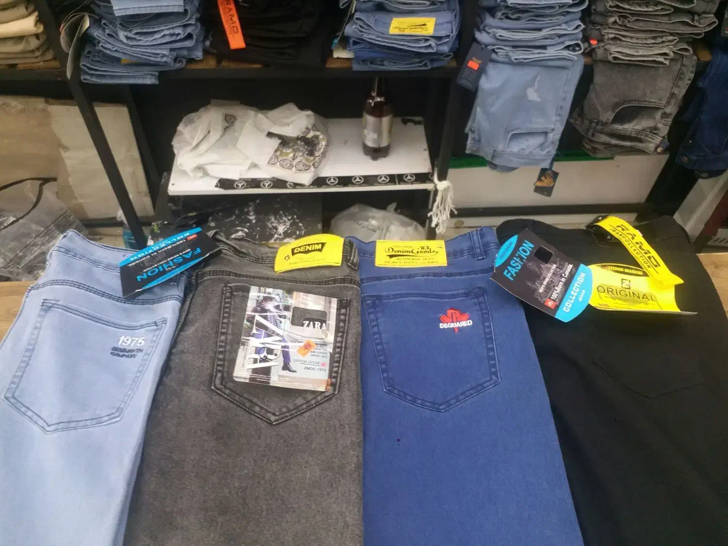 شلوار لی مردانه کش ۱۵۰ عدد|لباس|مشهد, مصلی (کارمندان اول)|دیوار