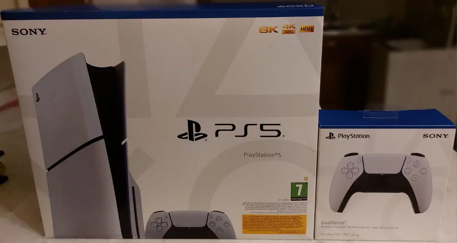 ps5 اسلیم  دودسته با یک سال اشتراک اکسترا|کنسول، بازی ویدئویی و آنلاین|ری, فیروزآبادی|دیوار