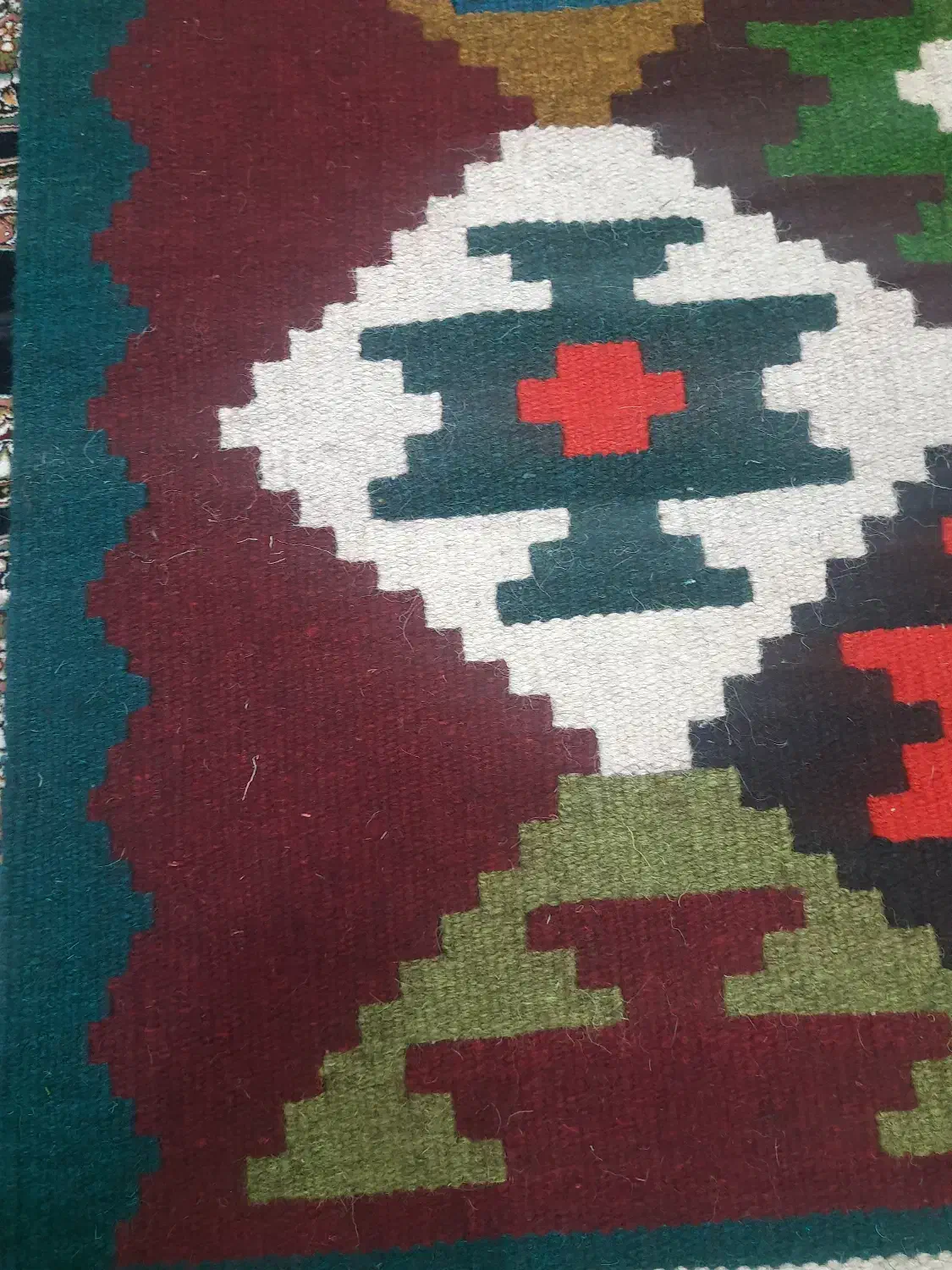 گلیم دستباف|گلیم، جاجیم، گبه|اندیشه, شهرک صدف|دیوار