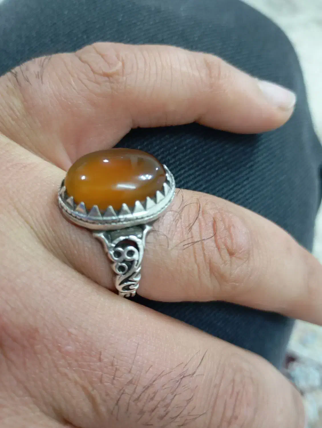 انگشتر نقره|جواهرات|اراک, |دیوار