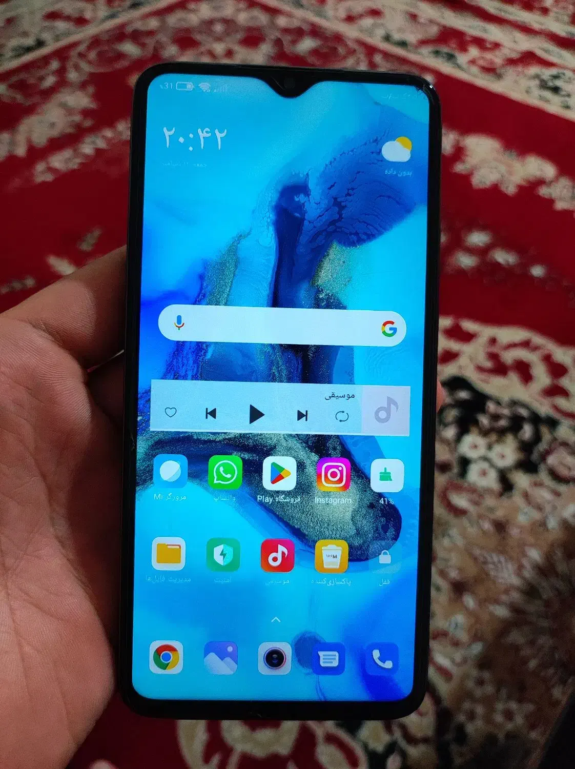 گوشی نوت 8پرو not8 pro|موبایل|تاکستان, |دیوار