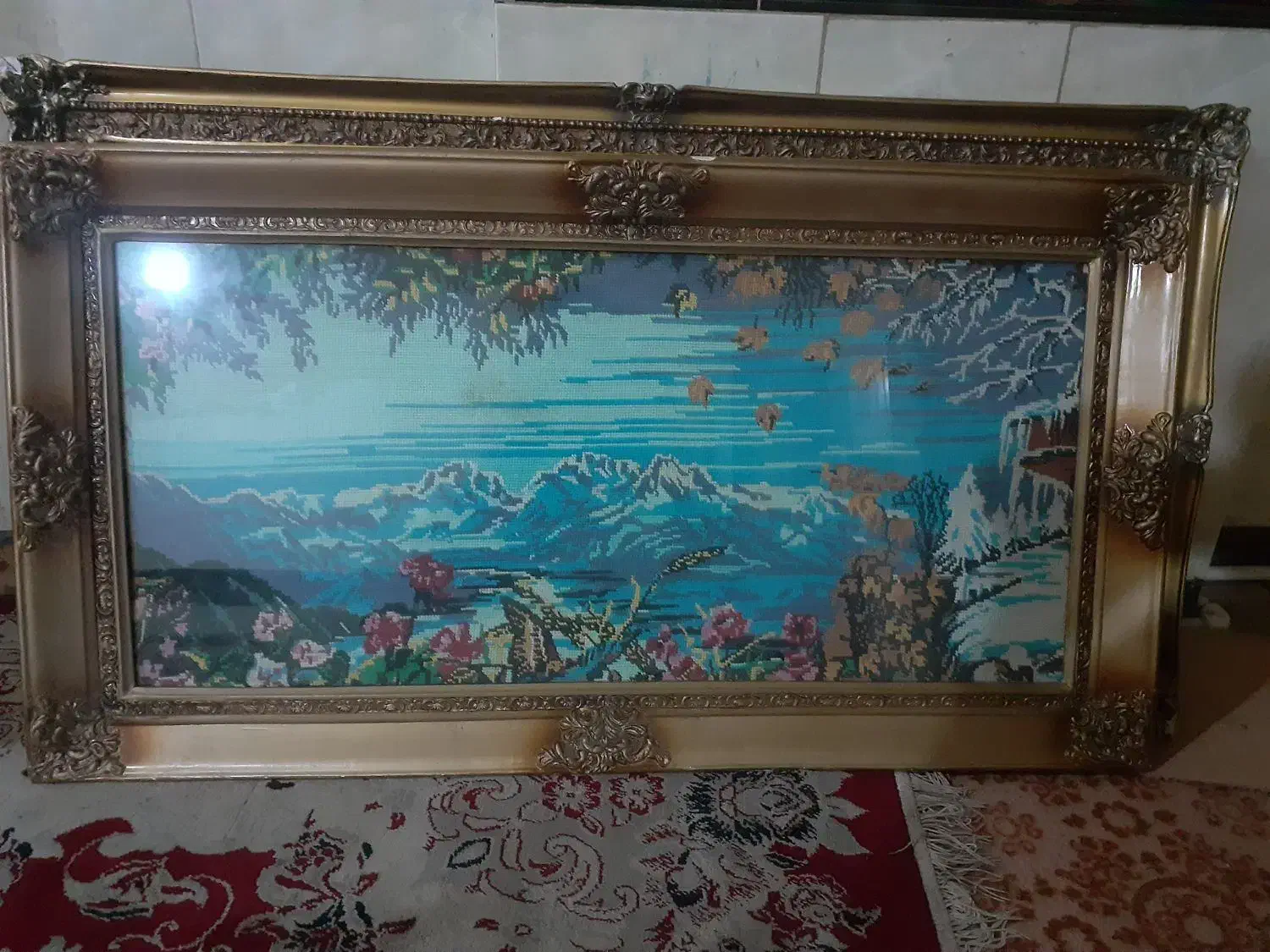 تابلوبزرگ دستی|تابلو فرش|بجنورد, |دیوار