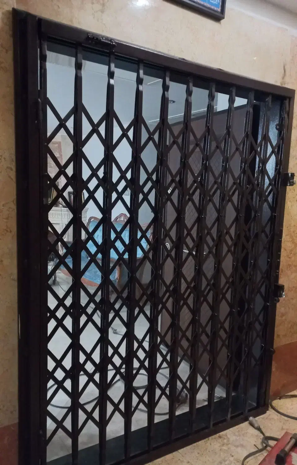 حفاظ آکاردئونی اپارتمان پنجره تراس|مصالح و تجهیزات ساختمان|تهران, جنت‌آباد جنوبی|دیوار