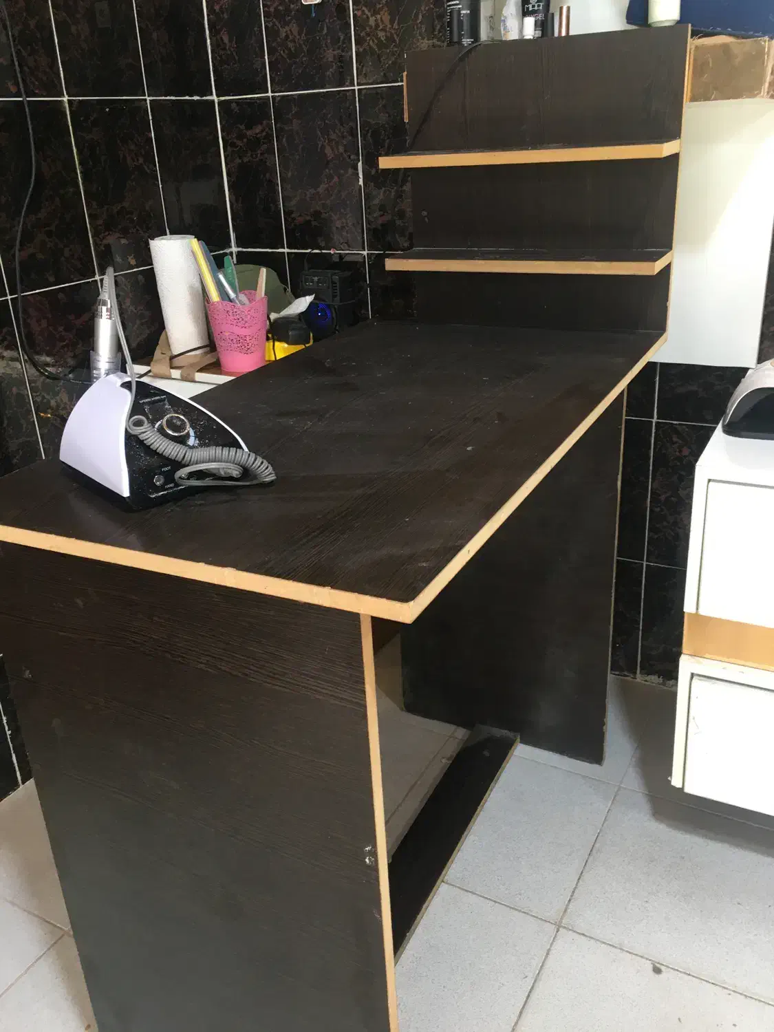 میز ناخن و تحریر|میز تحریر و کامپیوتر|بندر ماهشهر, |دیوار