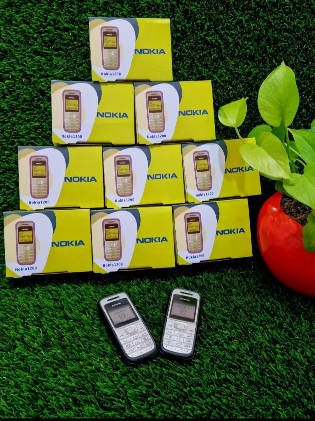 نوکبا آکبند تک سیم قدیمی با مخاطب شکلک فقط 1150t|موبایل|خوی, |دیوار