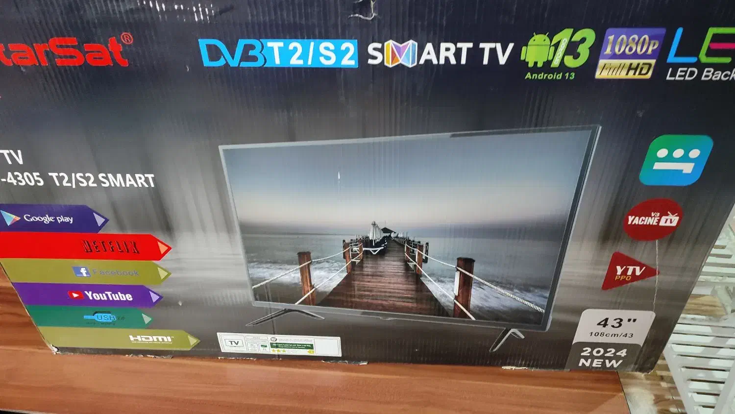 الیدی 43فوقهوشمند ماهواره دار اسمارت پنل سونی پلمپ|تلویزیون و پروژکتور|مشهد, اقبال|دیوار