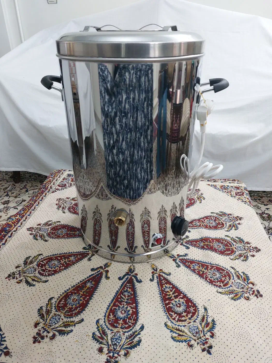 سماور برقی ۲۰ لیتری نو|سماور، چایساز، قهوهساز|تهران, خانی آباد نو شمالی|دیوار