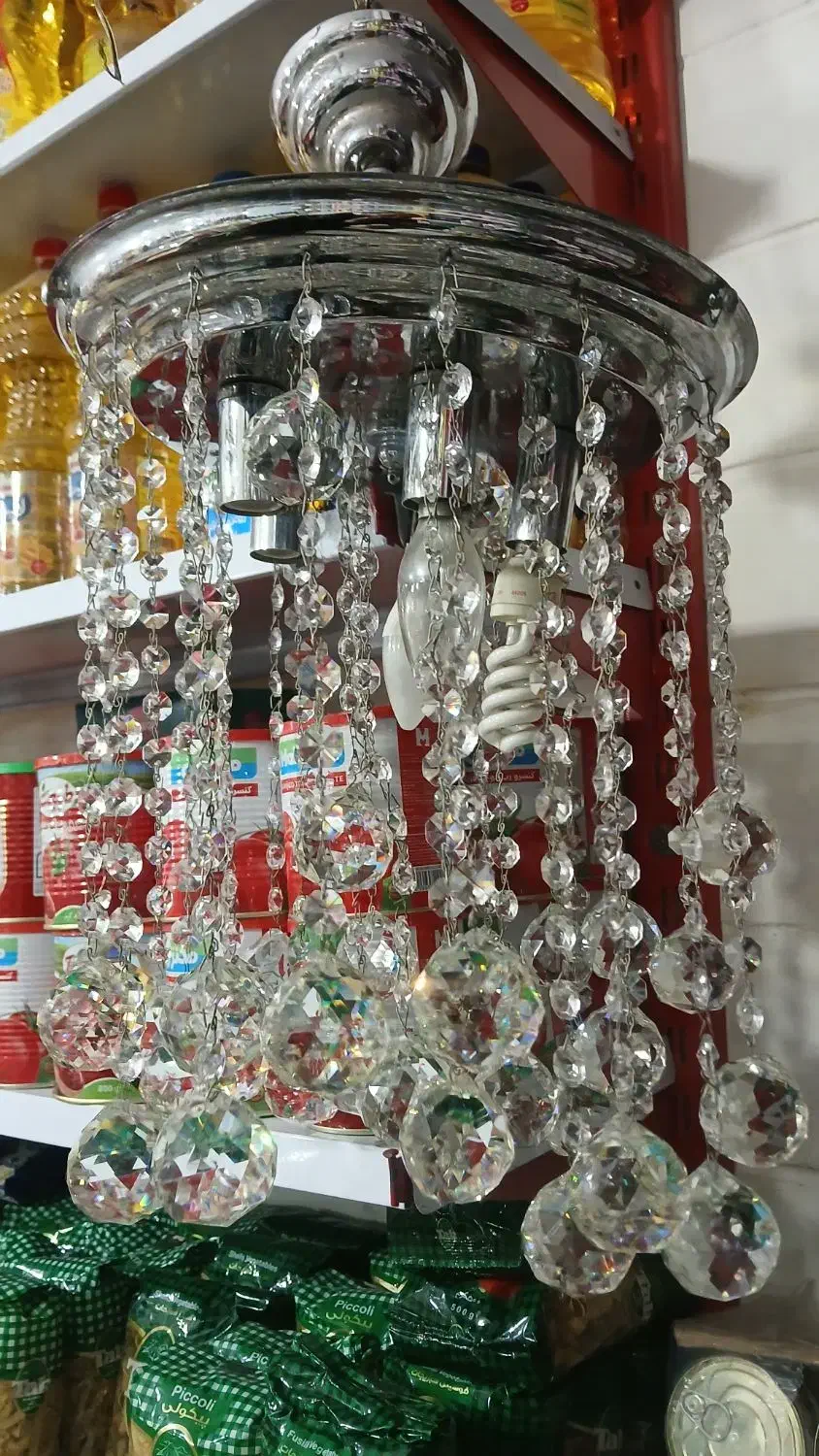 لوستر 5شعله سالم درحد نو|لوستر و چراغ آویز|کرج, حصارک بالا|دیوار