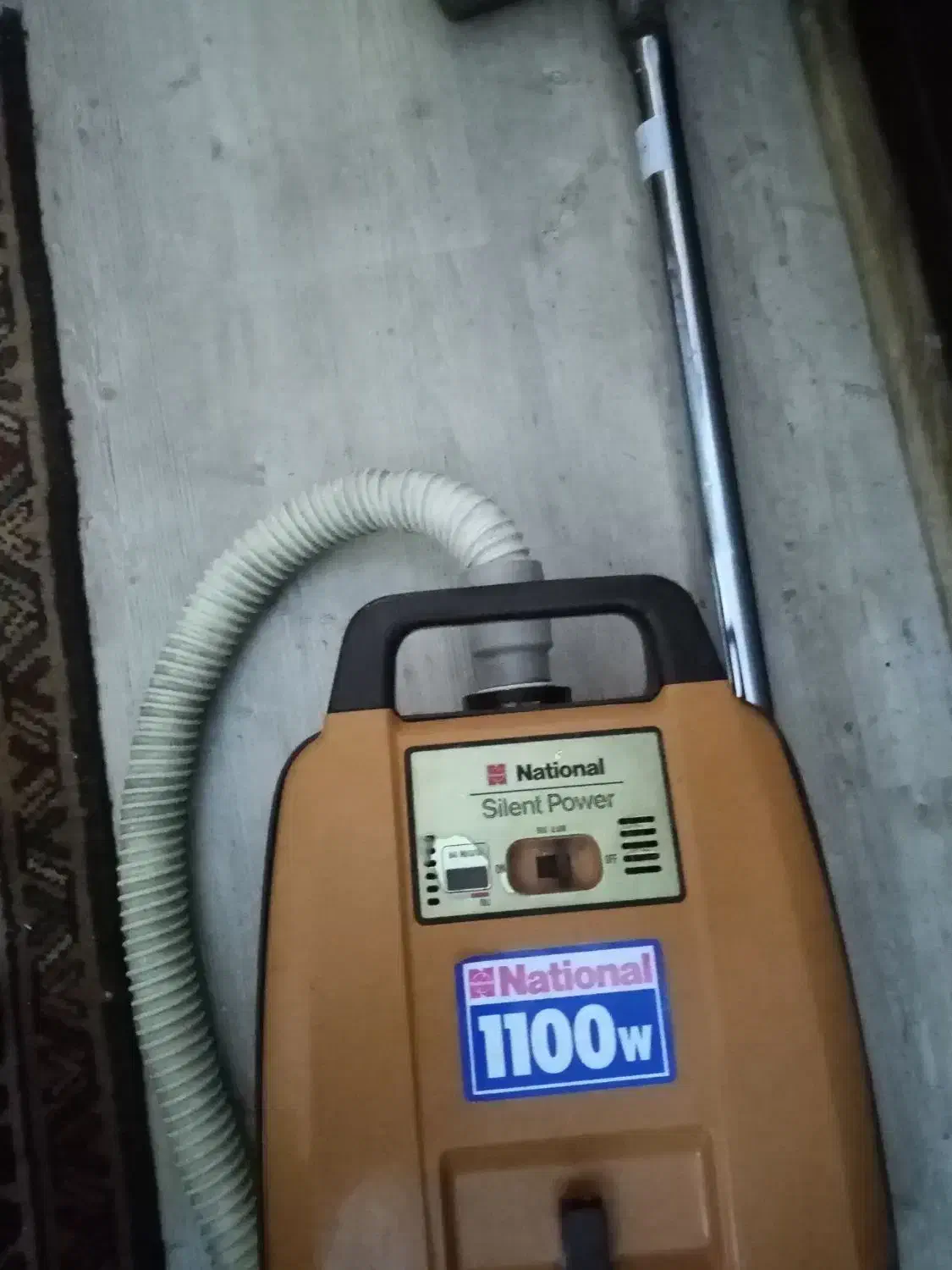 جاروبرقی ناسیونال ژاپن با کیسه دایمی|جاروبرقی، جارو شارژی، بخارشو|تهران, نجات اللهی|دیوار