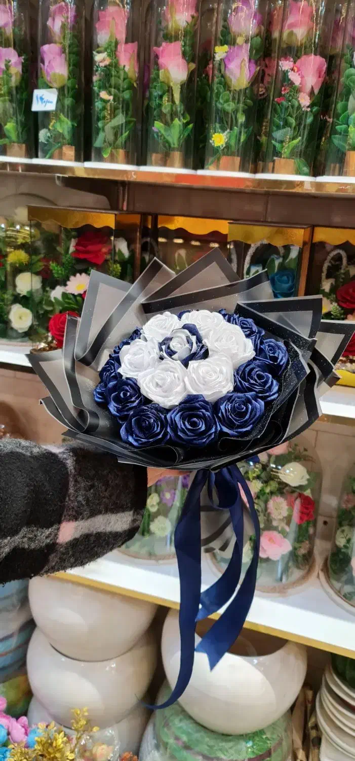 گل رز روبانی بمناسبت روز مادر فقط ۲۰۰|گل مصنوعی|نیشابور, بنیاد شهید|دیوار