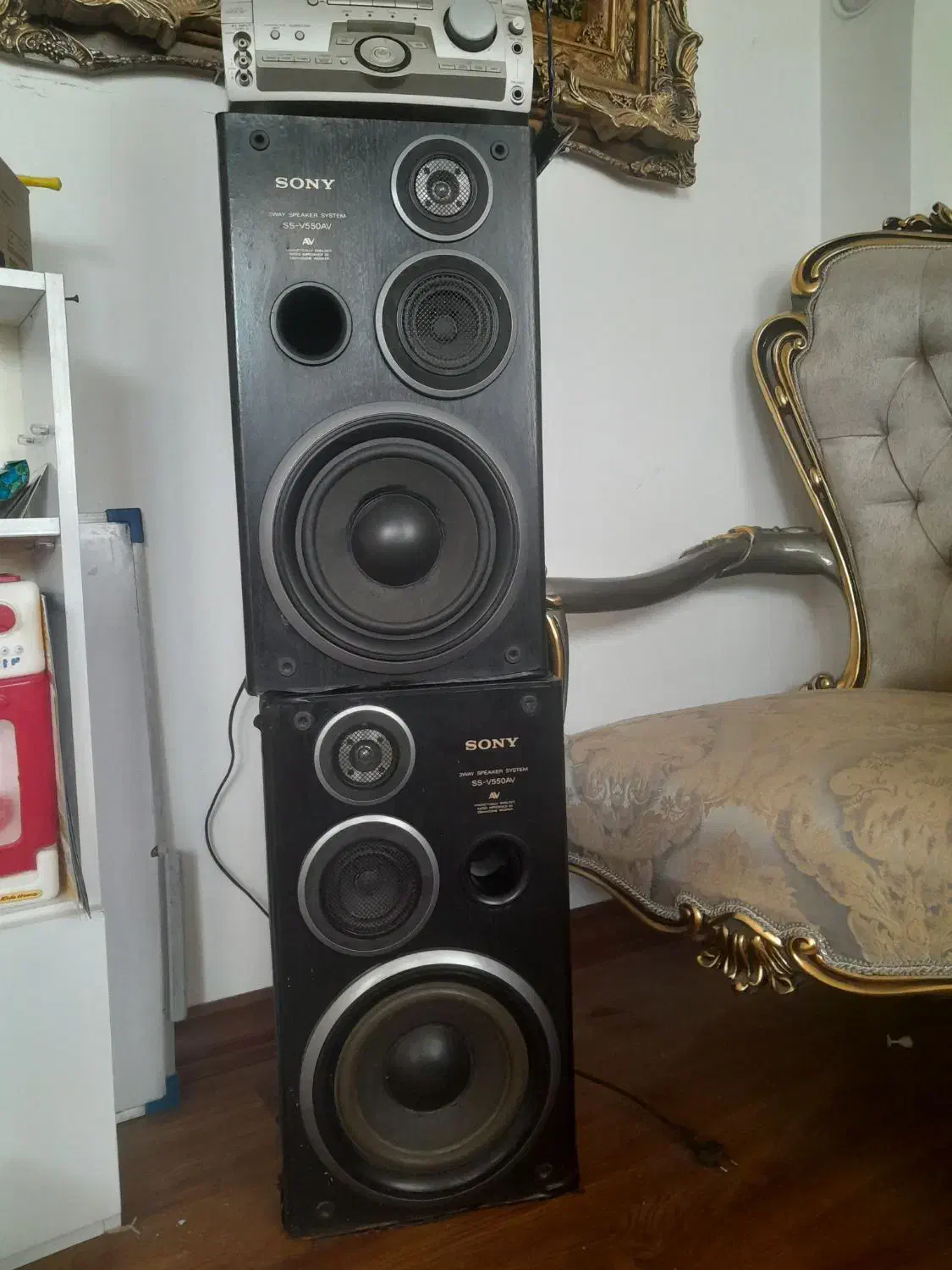 ضبط و باند سونی مدل SSV550AV|سیستم صوتی خانگی|مشهد, چهنو|دیوار