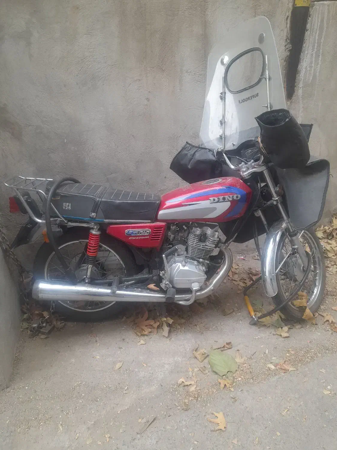 موتور|موتورسیکلت|کرج, حصار|دیوار