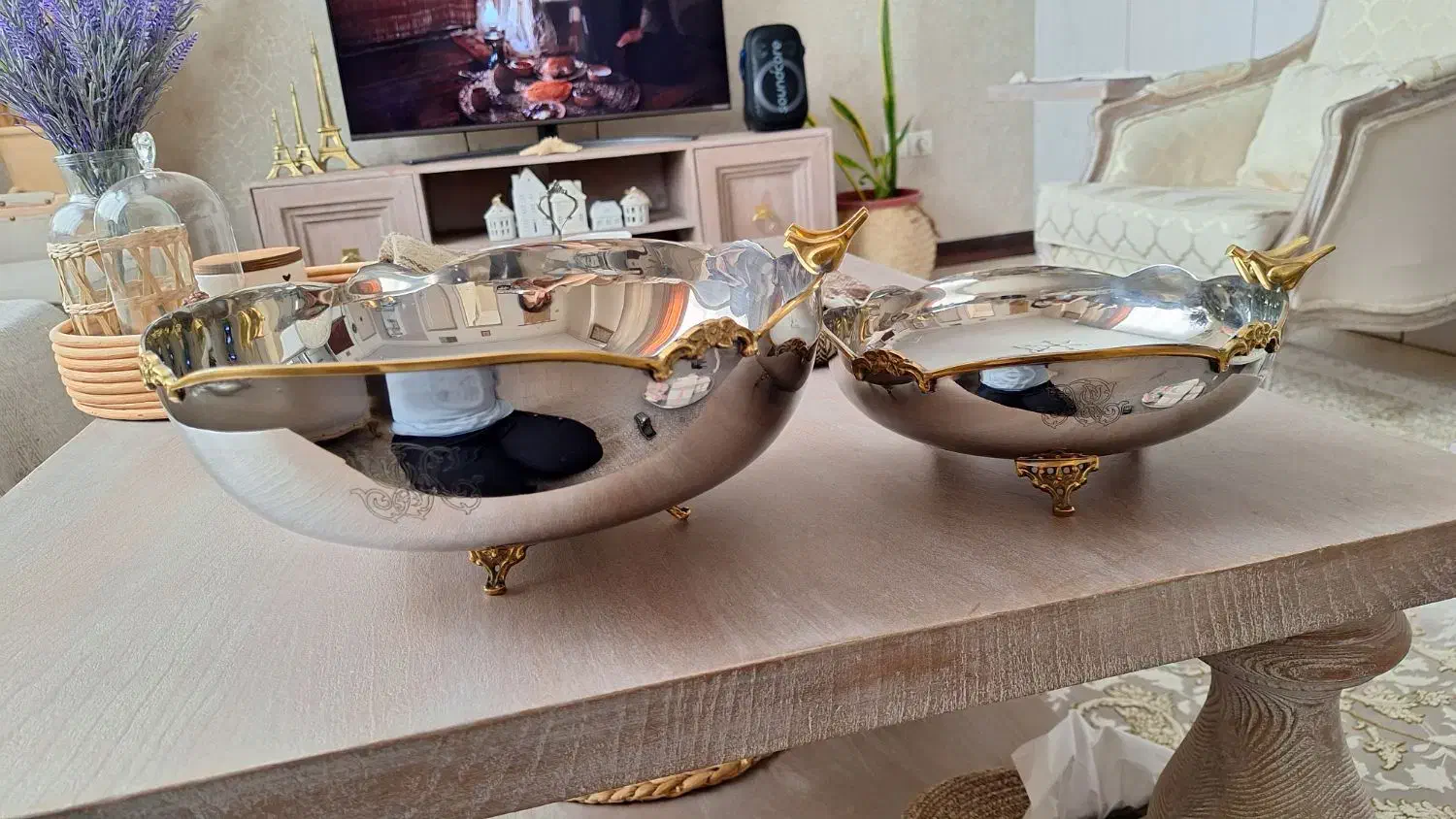 میوه خوری و شکلات خوری ریور هندی|ظروف سرو و پذیرایی|کهریزک, |دیوار