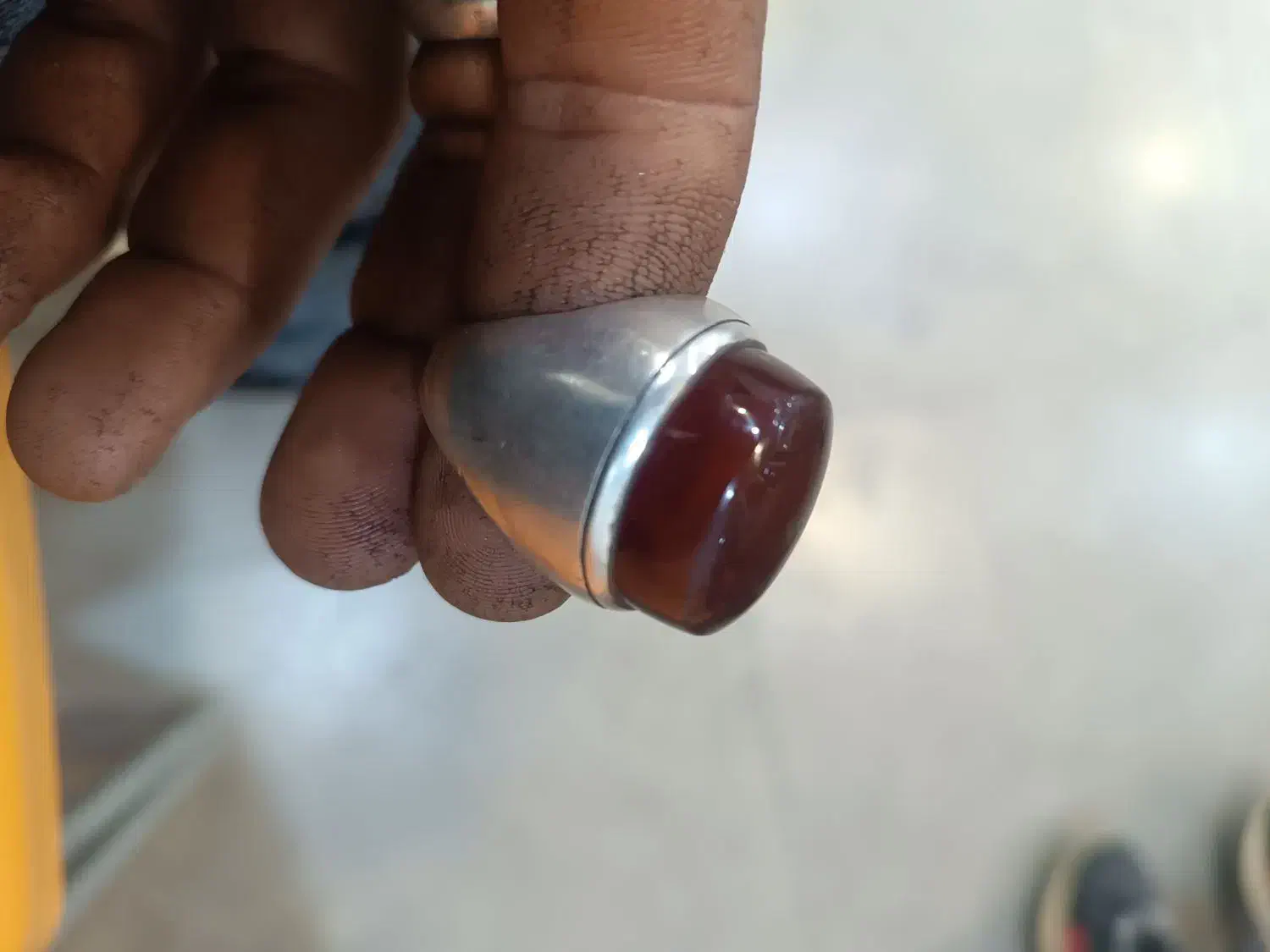 انگشتر عقیق آبدار|جواهرات|خمین, |دیوار