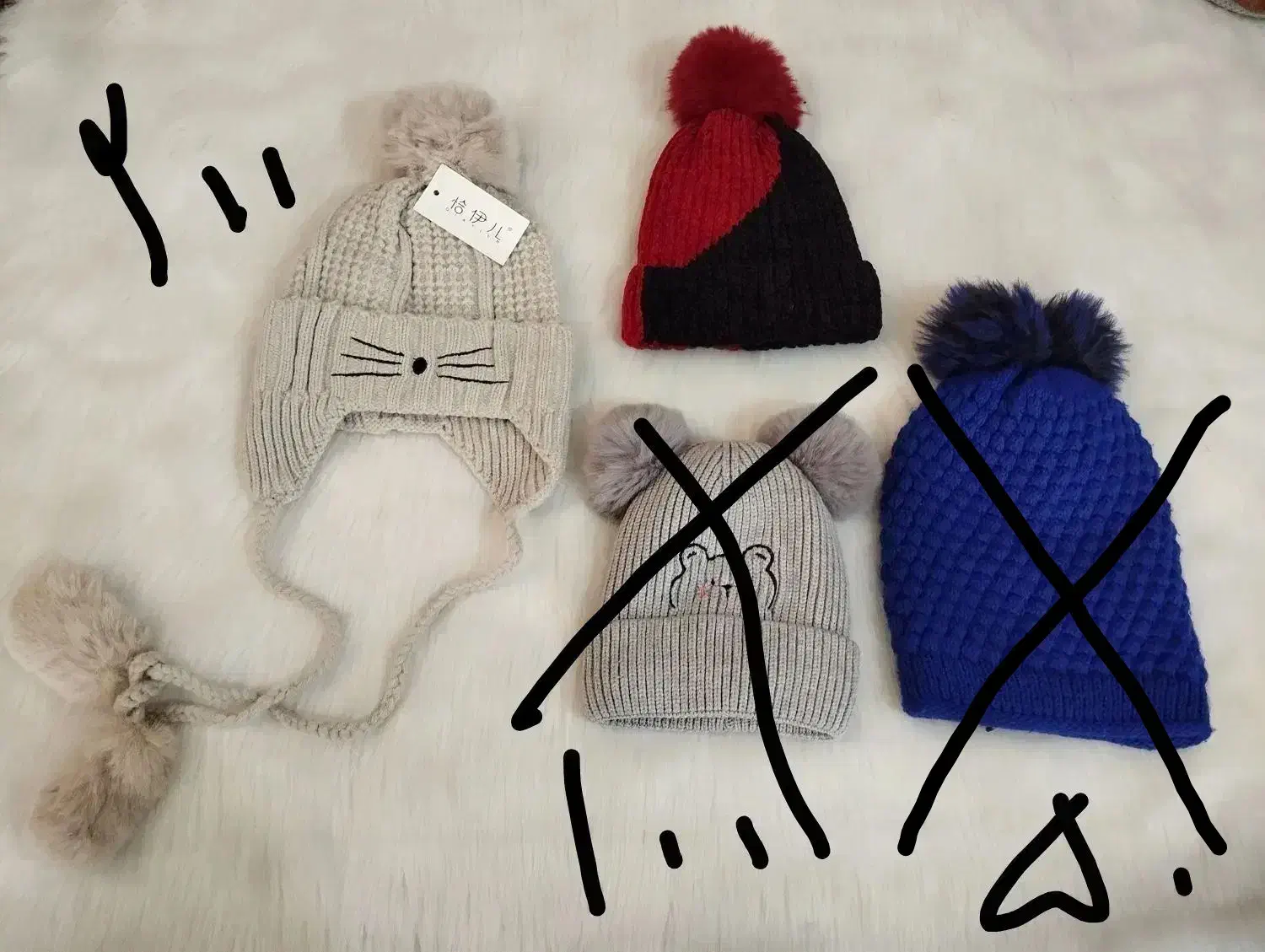 تعدادی دستکش شال کلاه بچه گانه|کفش و لباس بچه|قرچک, زیبا شهر|دیوار