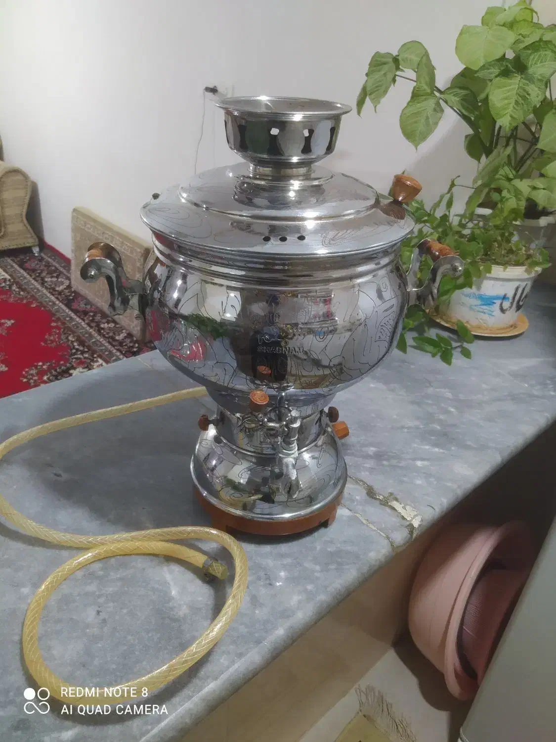 سماور گازی10 لیتری سالم|سماور، چایساز، قهوهساز|کرمانشاه, |دیوار