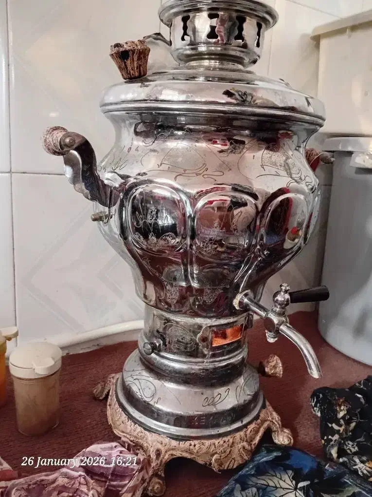 سماور گازی|سماور، چای‌ساز، قهوه‌ساز|ماسال, |دیوار