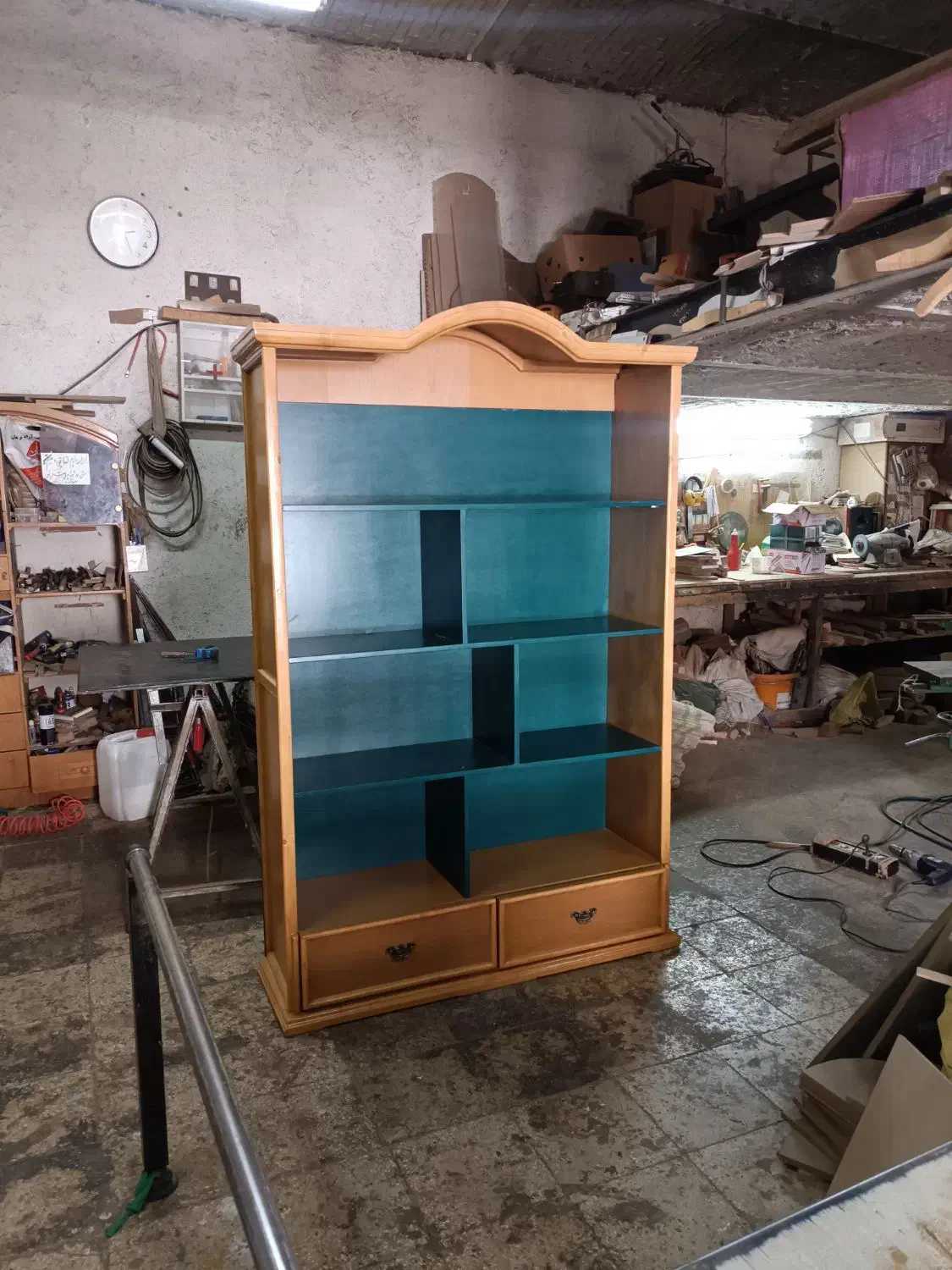 کتابخانه  تمام چوب و ام دی اف|کتابخانه، شلف، قفسه‌های دیواری|تهران, شادآباد|دیوار